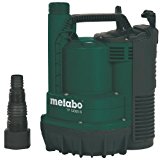 Metabo TP 12000 SI - Bomba sumergible para agua limpia Comparativa bombas sumergibles aguas limpias